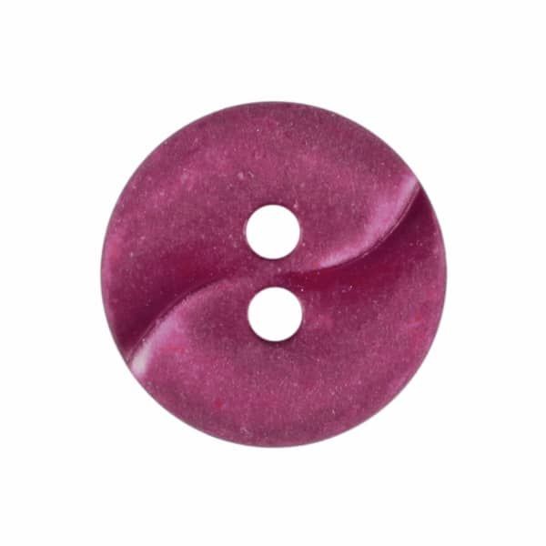 Hemd- und Blusenknopf Welle 13mm bordeaux
