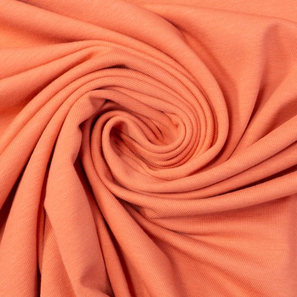 Bio-Baumwolljersey UNI peach
