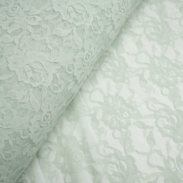 Italienische Spitze STRETCH Rosen salbei