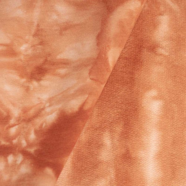 Sweat French Terry Batik terra