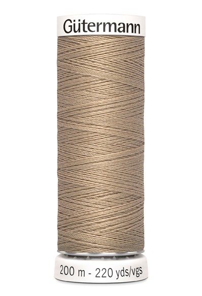 Garn Gütermann Allesnäher 200m dunkelbeige Nr. 215