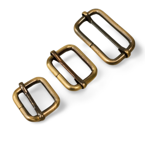 EvLis Metallschließe Massiv messing 20/25/40mm