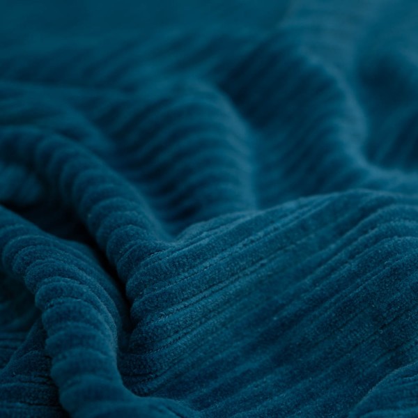 Breitcord Baumwolljersey blaupetrol