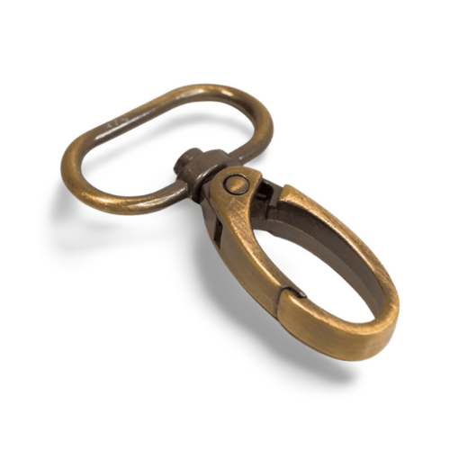 EvLis Taschenkarabiner Messing 15/20/25/30/40mm