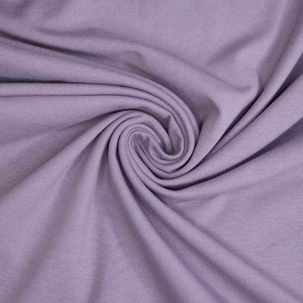 Baumwolljersey Uni Lena beere hell