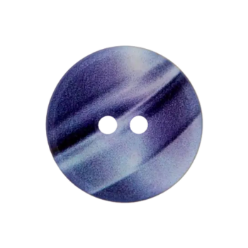 Prym Modeknopf Marmor schimmernd 23mm blau