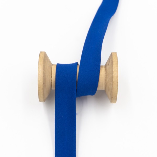 Baumwoll Schrägband royalblau