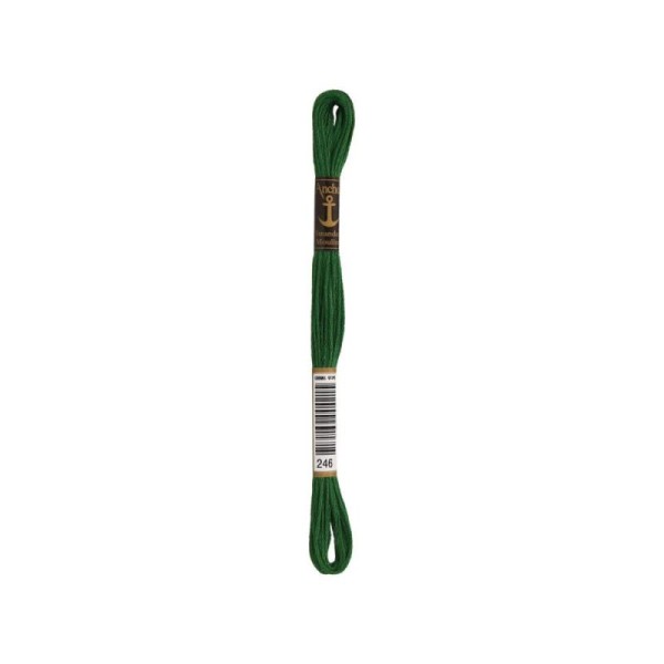 Anchor Sticktwist Garn 6-fädig flaschengrün