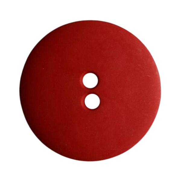Modeknopf matt 23mm rot