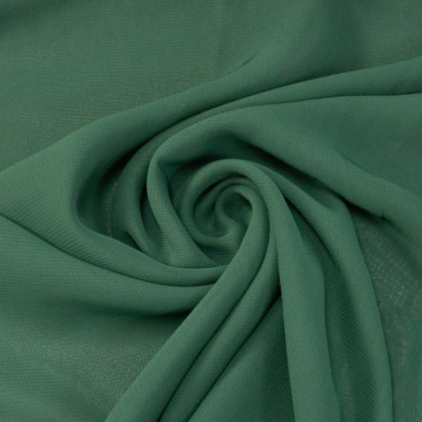Chiffon dunkelgrün