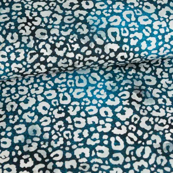 Bio French Terry Aquarell Leo navy