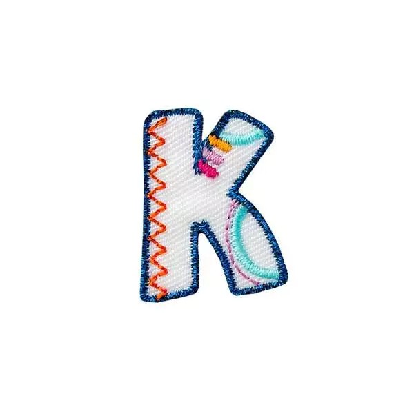 Applikation Buchstabe K