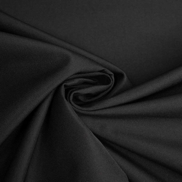Lounge Outdoorstoff wasserdicht schwarz