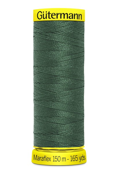 Elastisches Garn Gütermann Maraflex 150m grün Nr. 561