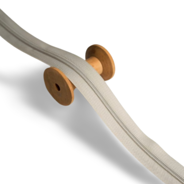 Reißverschluss 4,2mm hellbeige