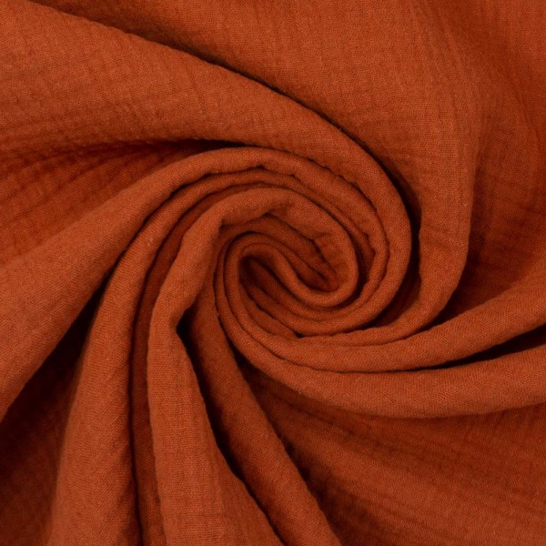 Bio-Musselin Double kupfer