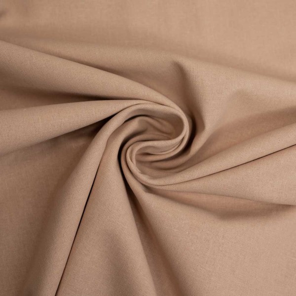 Baumwolle Webware Fahnentuch beige