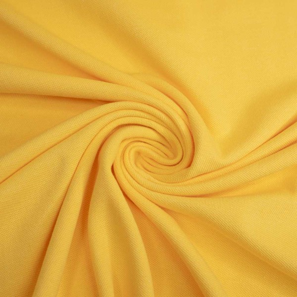 Polo Baumwolljersey gelb