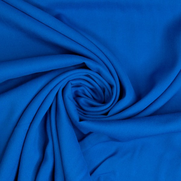Viskose Popeline Laura royalblau