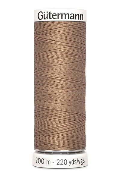 Garn Gütermann Allesnäher 200m beige dunkel Nr. 139