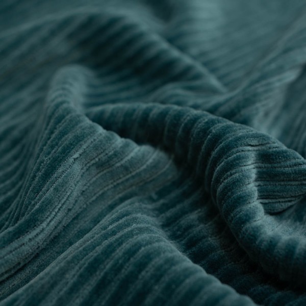 Breitcord Baumwolljersey petrol