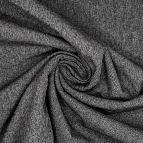 Softshell Fleece Meliert dunkelgrau