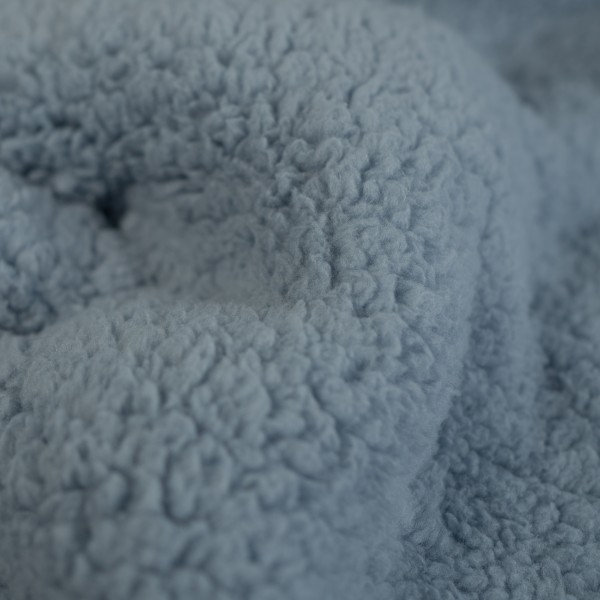 Teddy Sherpa Fleece jeansblau