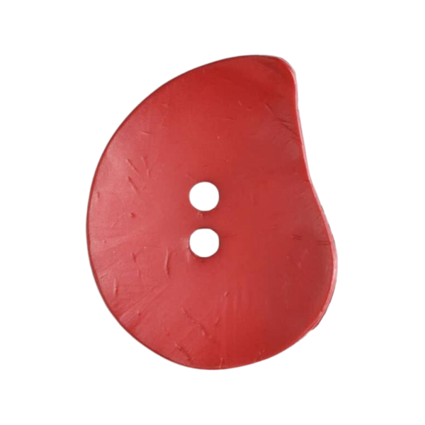 Modeknopf Tropfen 50mm rot