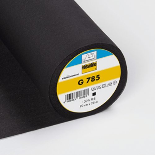 Vlieseline / Bügeleinlage G 785 schwarz