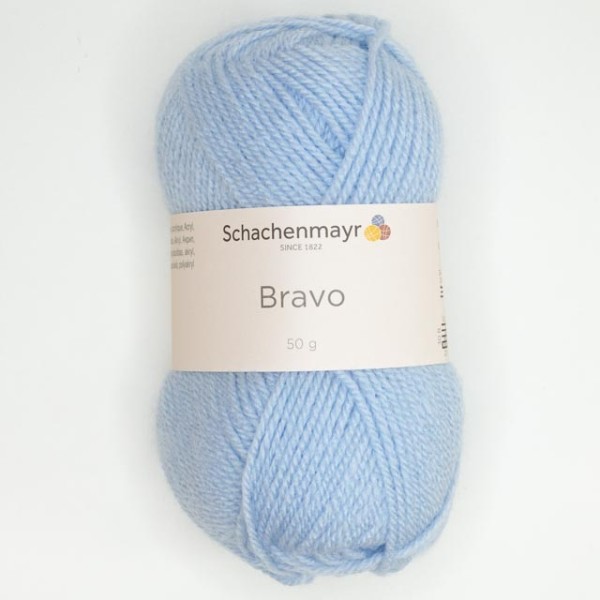 Bravo Wolle hellblau