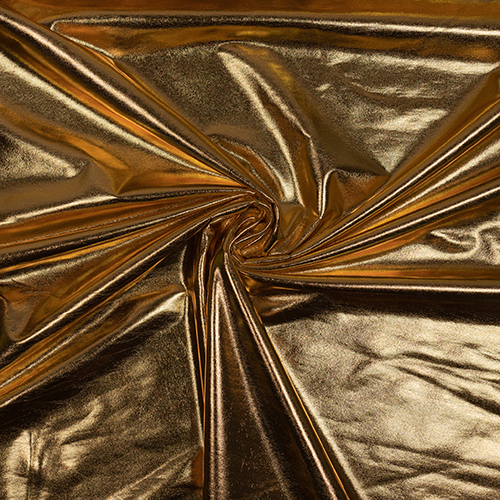 Folienjersey Metallic gold