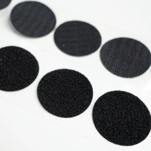 Klettpunkte 30mm schwarz