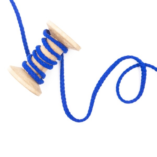 Kordel geflochten 6mm royalblau