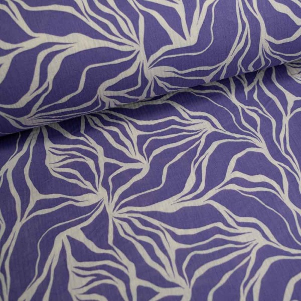 Musselin Double Gauze Abstrakt beere