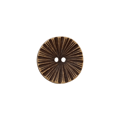 Metallknopf 18mm altmessing