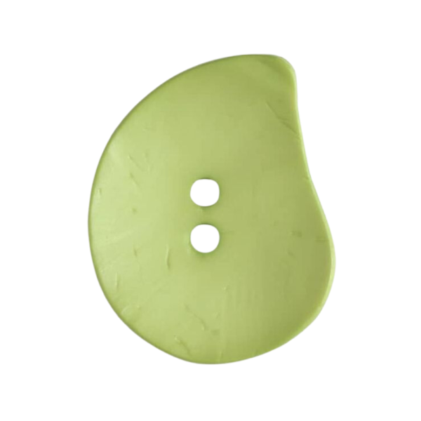 Modeknopf Tropfen 50mm lime