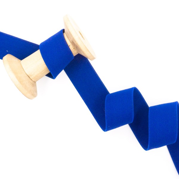 Gummiband 25mm SOFT royalblau