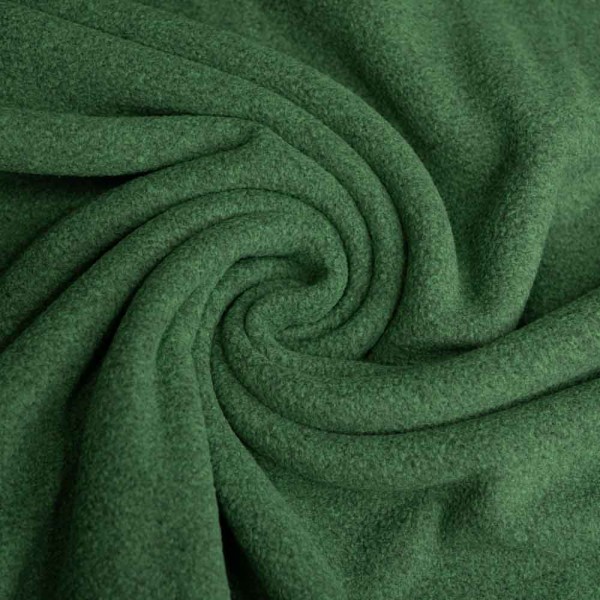 Active Fleece melange dunkelgrün