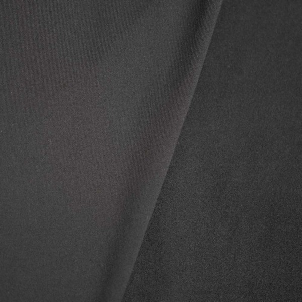 Thermo-Jersey Soft Fleeceskin schwarz