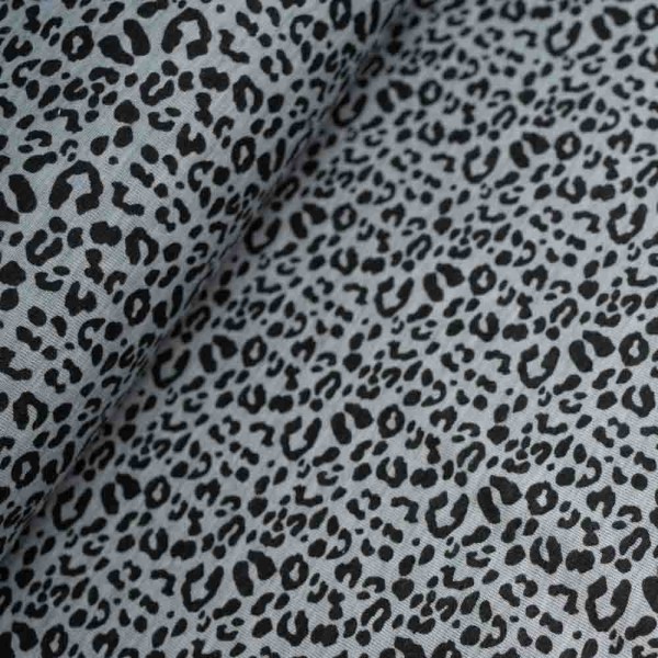 Merino Jersey Leo grau melange