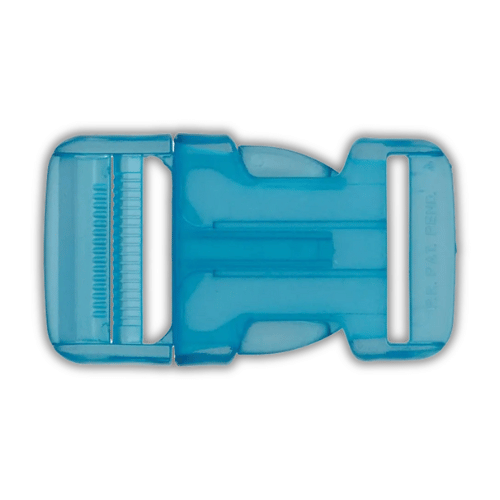 Rucksackschließe aqua 40mm Kunststoff