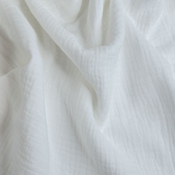 Musselin Double Gauze 160cm ecru