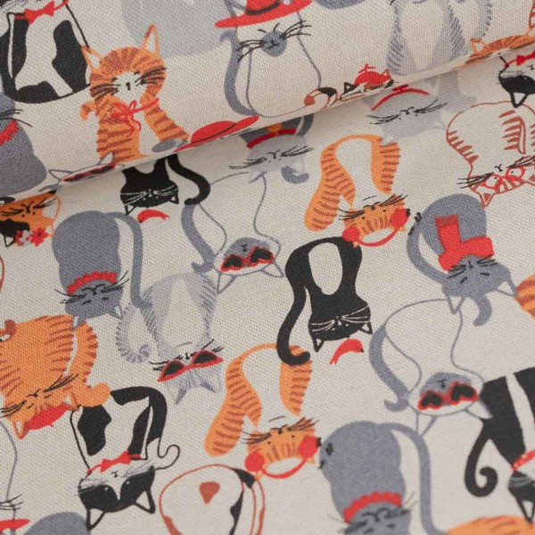 Canvas cool Cats natur