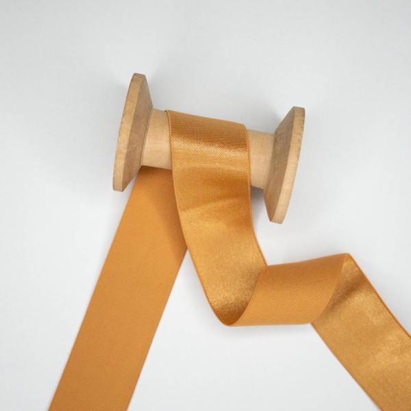 Satin Gummiband Deluxe ocker