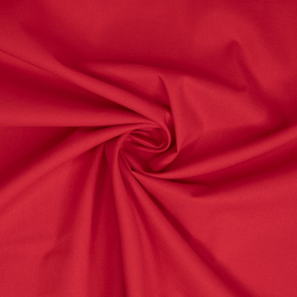 Voile Batist Baumwolle rot