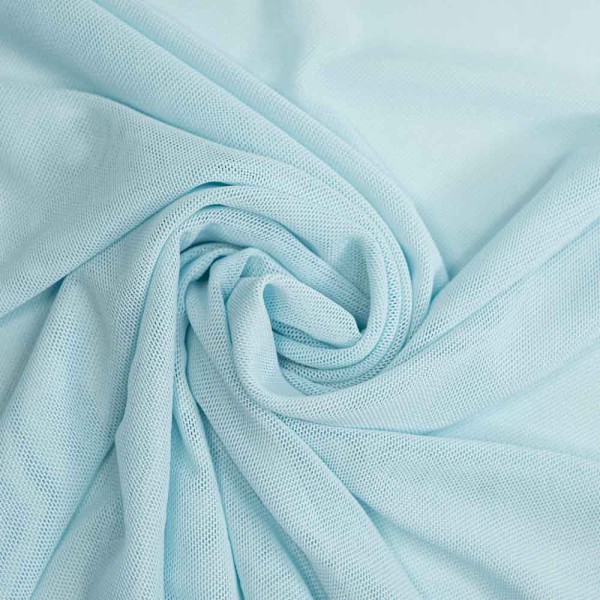 Soft Mesh elastisch hellblau