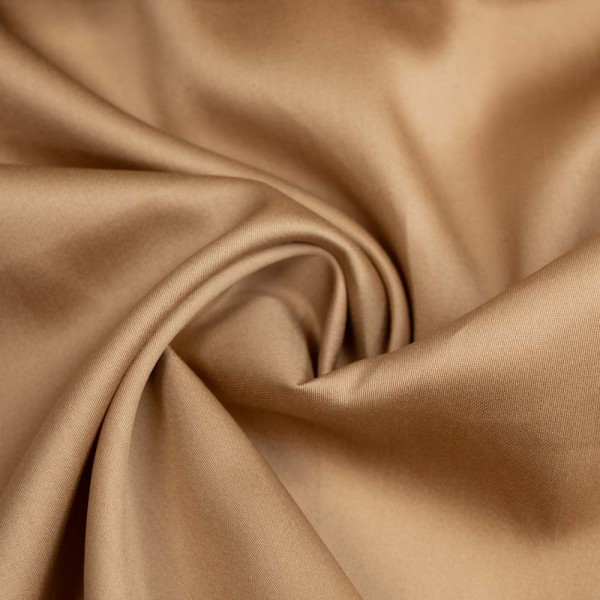 Baumwollsatin Luxury Soft sand