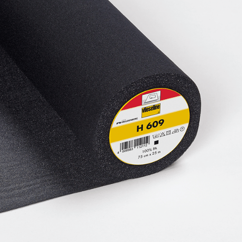 Vlieseline Bügeleinlage H609 schwarz