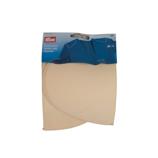 Prym Schulterpolster Halbmond beige