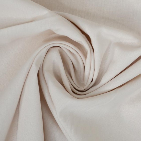 Edle Baumwollwebware pastellbeige